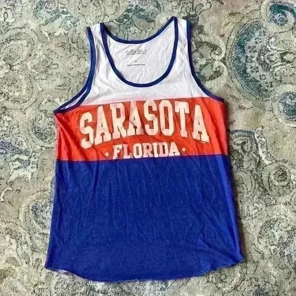 Sarasota Florida Vacation Tank Size M - Picture 1 of 5